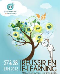 8ème édition des journées du e-learning - colloque international. Du 27 au 28 juin 2013 à Lyon. Rhone. 